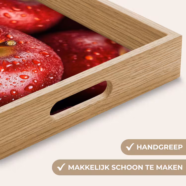 Dienblad - Rood - Appels - Fruit — 5
