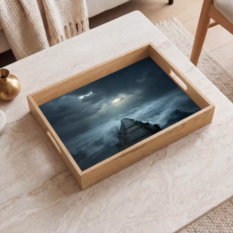 Dienblad - Steiger - Storm - Golven — 2