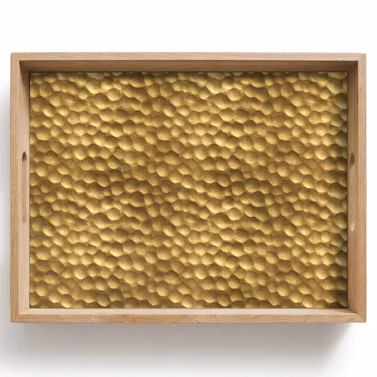 Dienblad - Metaal - Dynamisch - Goud — 1