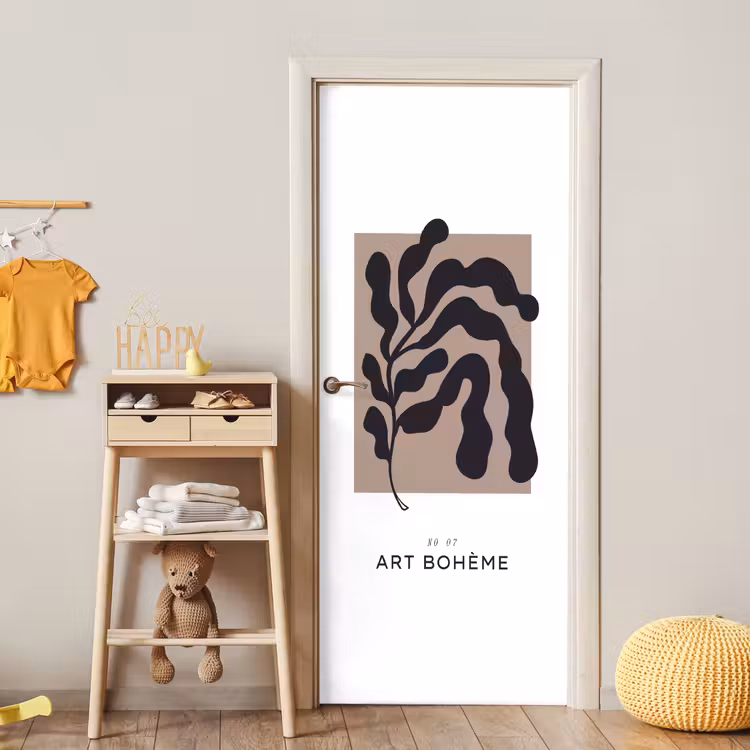 Deursticker - Planten - Abstract - Boho — 6