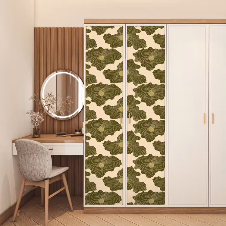 Deursticker - Modern - Abstract - Groen — 5