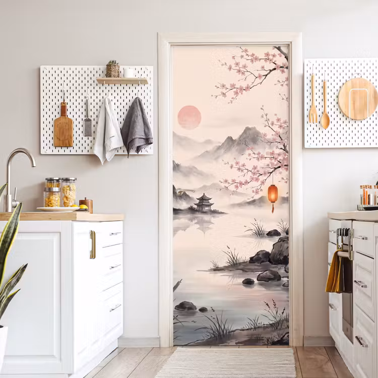 Deursticker - Zon - Japans - Traditioneel — 7