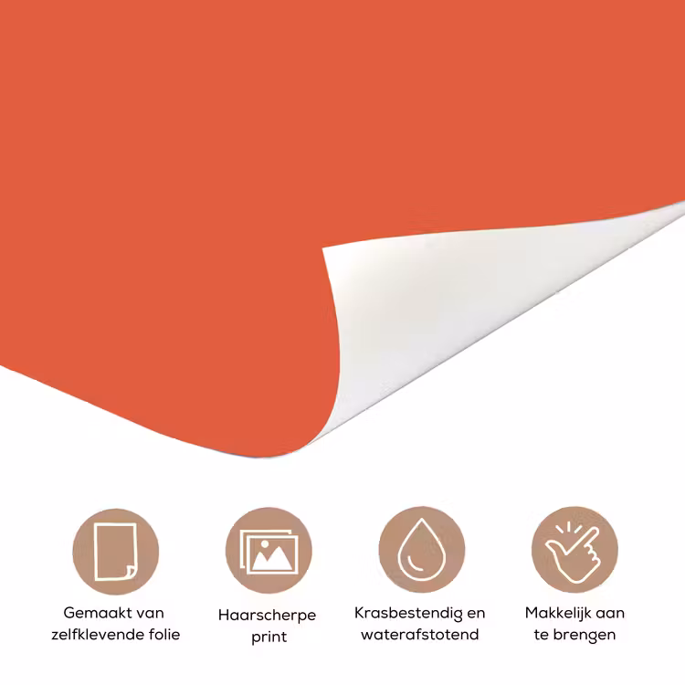 Deursticker - Rustic - Clay - Oranje — 3