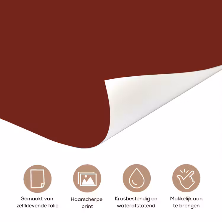Deursticker - Rustic - Terracotta - Rood — 3