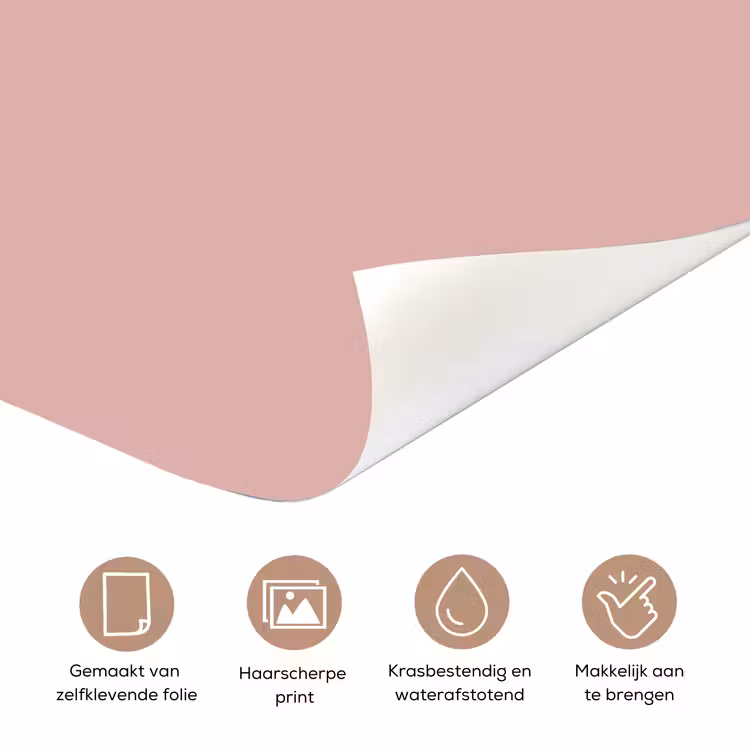Deursticker - Soft - Blush - Roze — 3