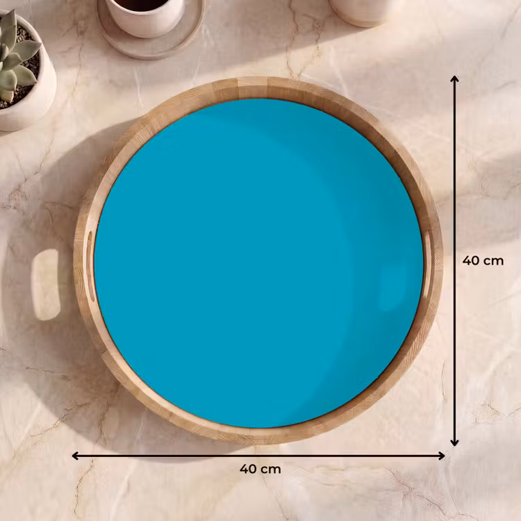 Dienblad - Deep - Turquoise - Turkoois — 9