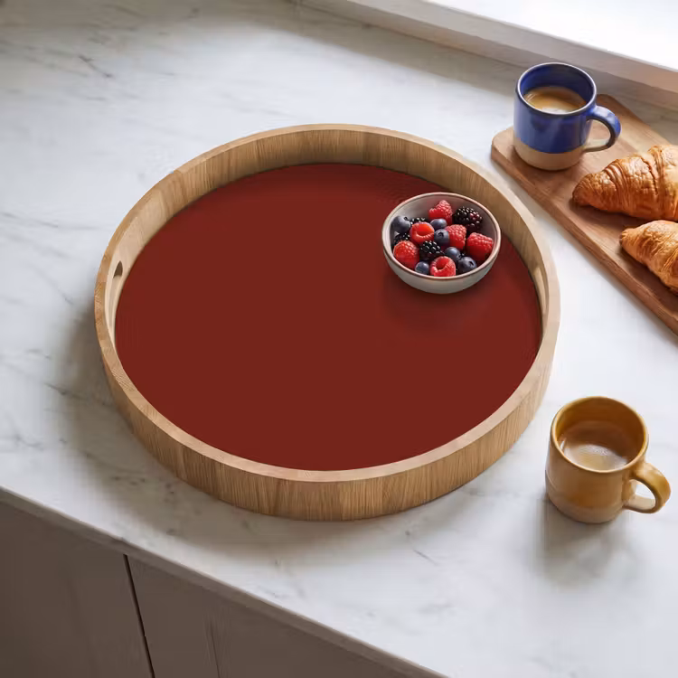Dienblad - Rustic - Terracotta - Rood — 4