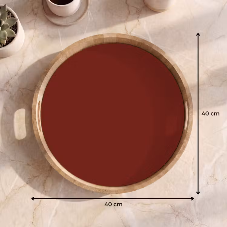 Dienblad - Rustic - Terracotta - Rood — 9