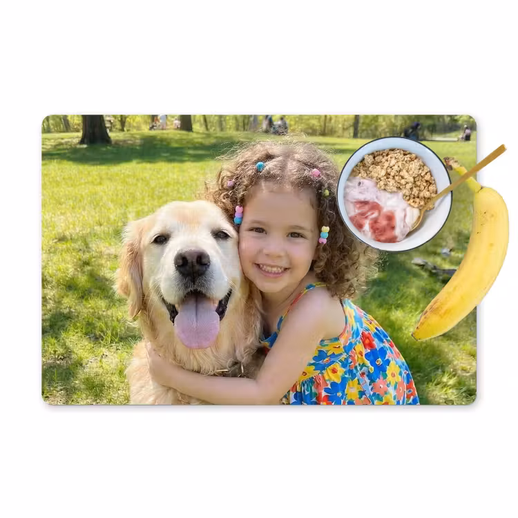 Placemat met foto — 2