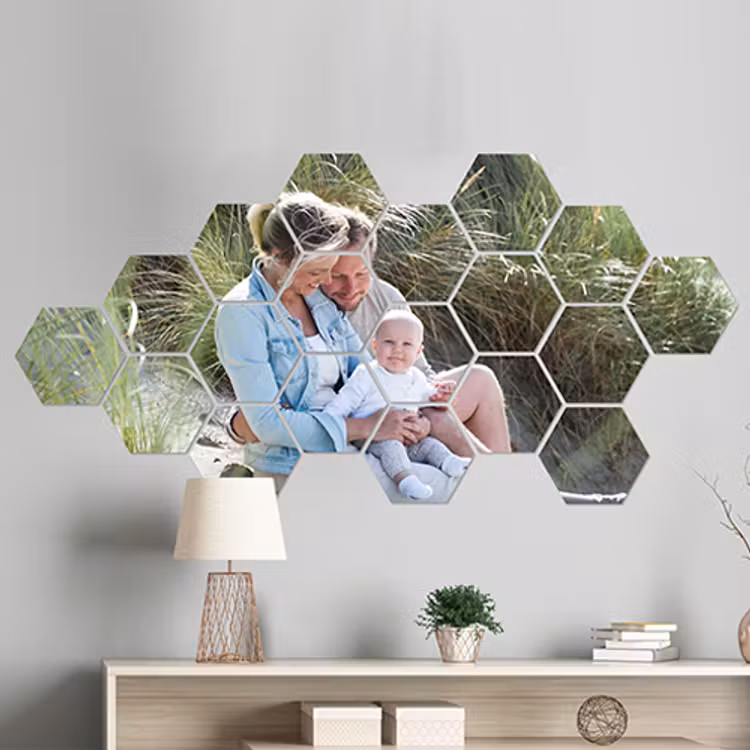 Foto over meerdere hexagons — 6