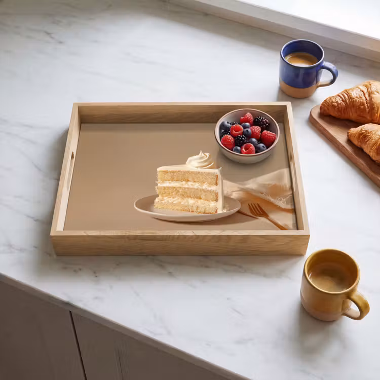 Dienblad - Vanilletaart - Cake - Romig — 4