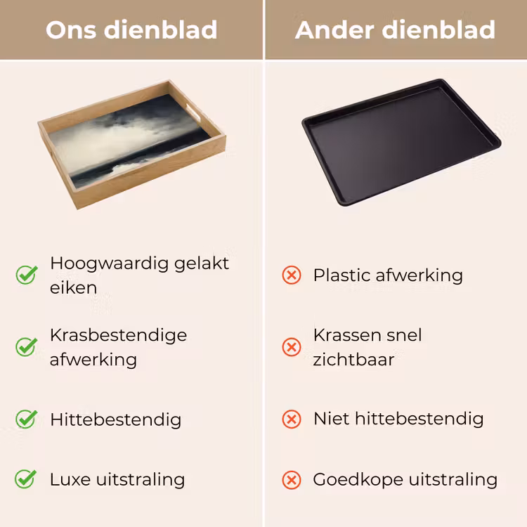 Dienblad - Zee - Rotsen - Storm — 3