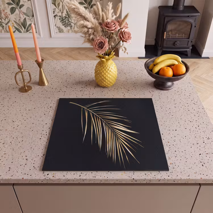 Inductie beschermer - Gouden palmblad — 5