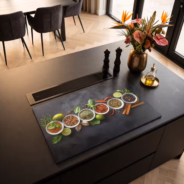 Inductie beschermer - Kruiden - Specerijen - Betonlook - Stilleven — 3