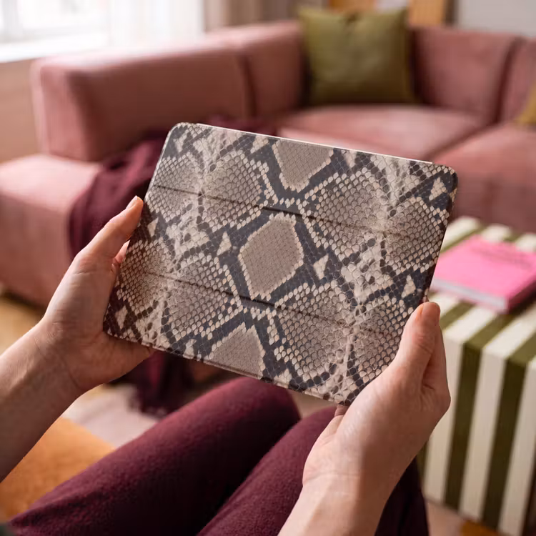 iPad hoes - Slangenprint - Python - Bruin — 3