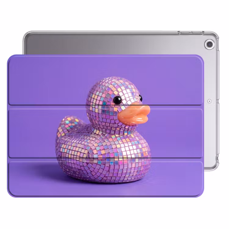 iPad hoes - Disco - Eend - Paars — 1