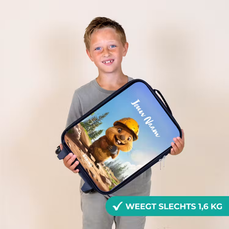 Kinderkoffer - Zwart - Billy Bouwhelm — 3