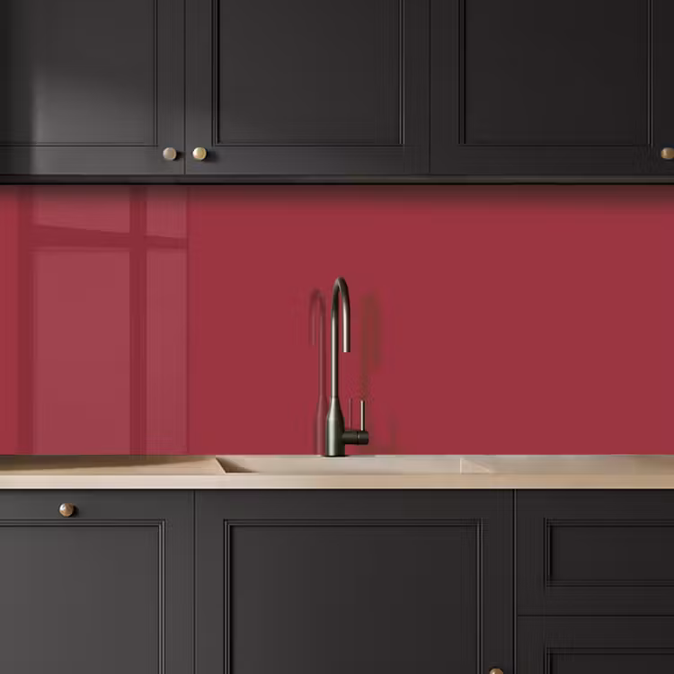 Keuken achterwand - Antique - Ruby - Rood — 6