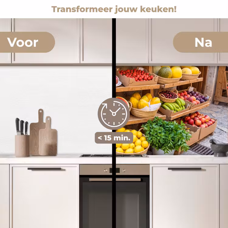 Keuken achterwand - Fruit - Markt - Vers — 3
