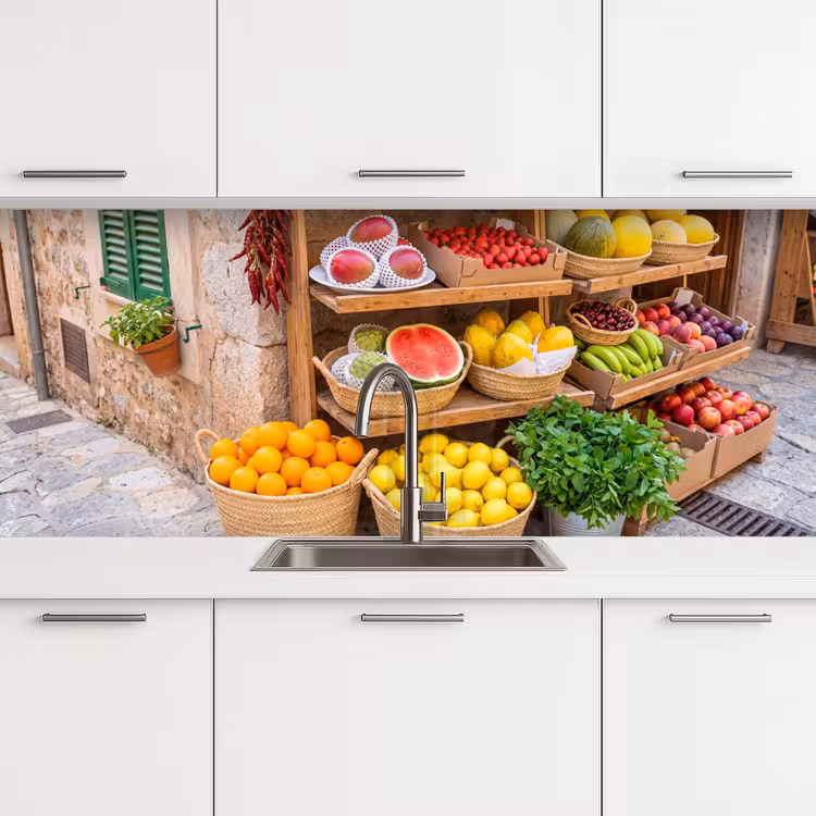 Keuken achterwand - Fruit - Markt - Vers — 4