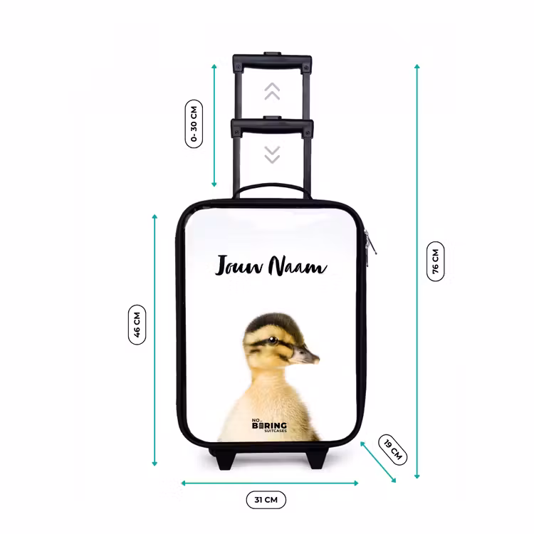 Kinderkoffer - Zwart - Daisy Duck — 7