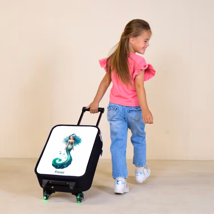 Kinderkoffer - Zwart - Sandra smaragd — 2