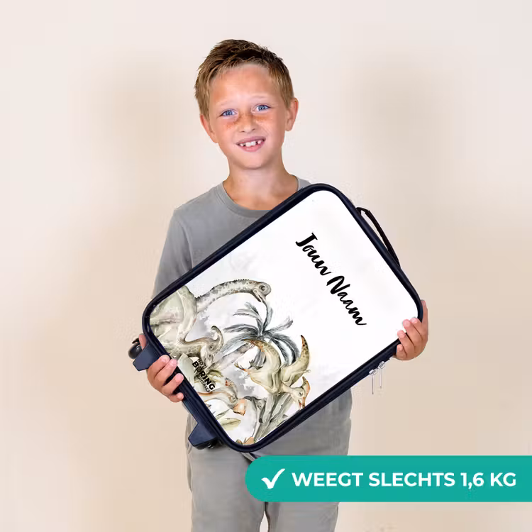 Kinderkoffer - Zwart - Dino Jungle — 3