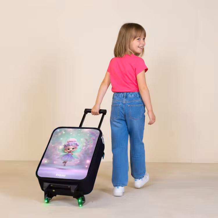 Kinderkoffer - Zwart - Elf - Tover - Magisch — 2