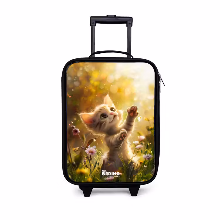 Kinderkoffer - Zwart - Koosje kitten — 1