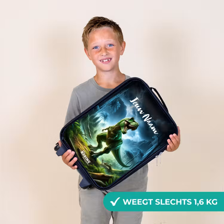 Kinderkoffer - Zwart - Junglosaurus — 3