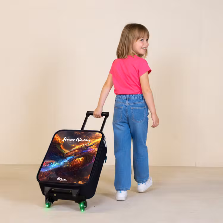 Kinderkoffer - Zwart - Chroma krijger — 2