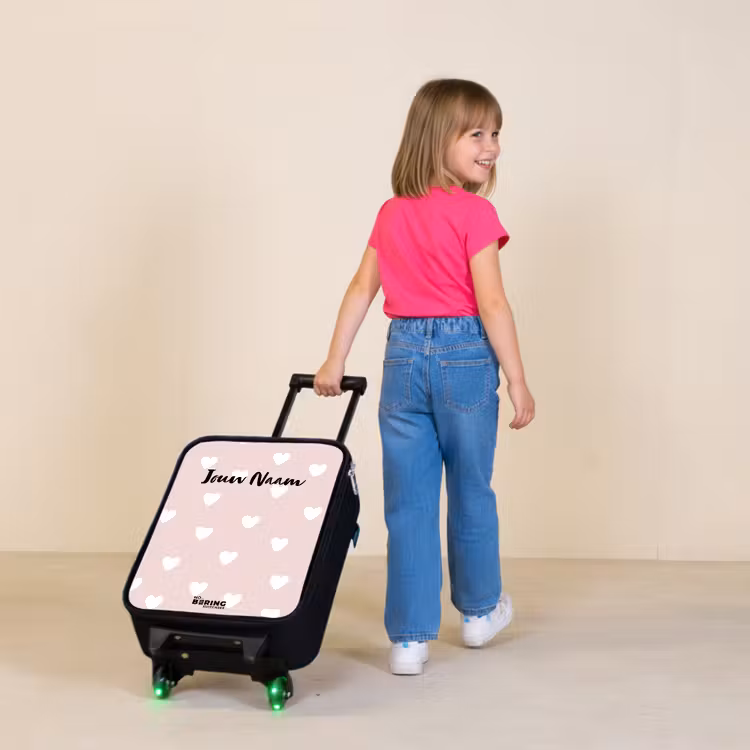 Kinderkoffer - Zwart - Sweethearts — 2