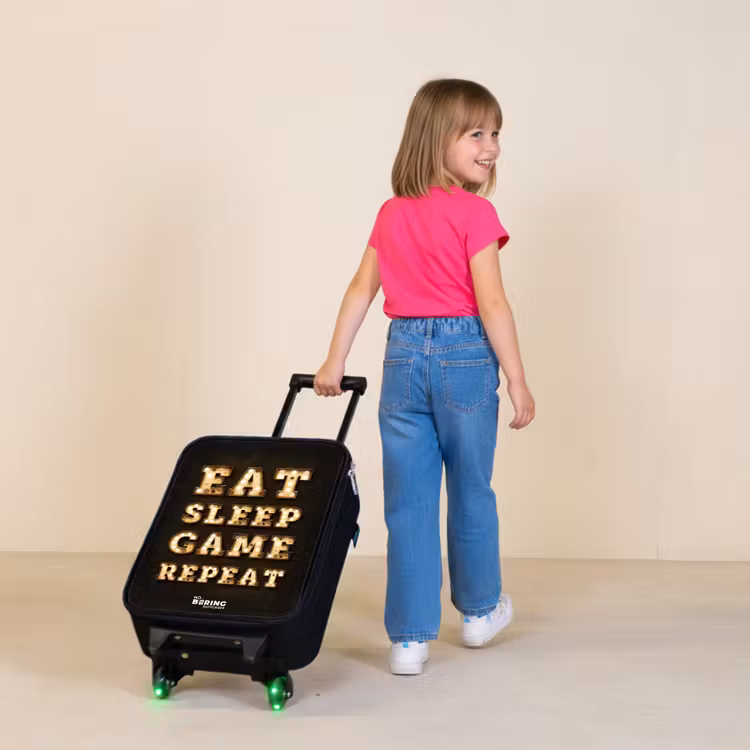 Kinderkoffer - Qoute met licht — 2
