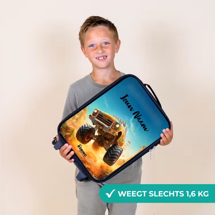 Kinderkoffer - Zwart - Zandsloper — 3