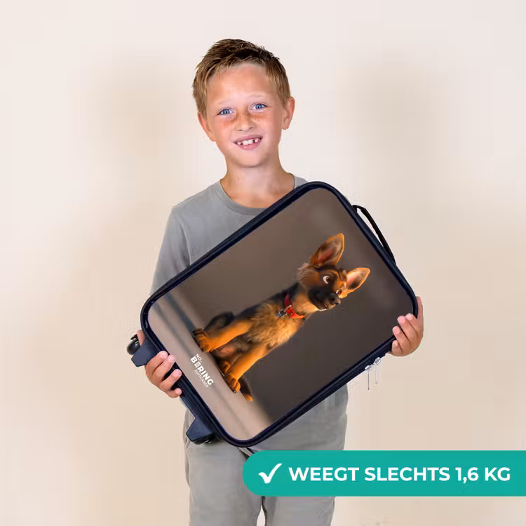 Kinderkoffer - Zwart - Hidde herder — 3