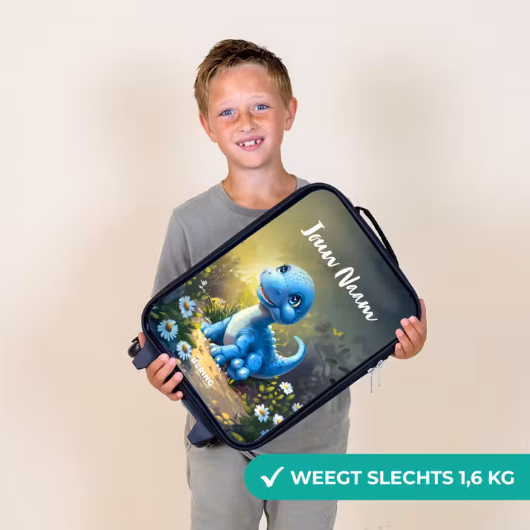 Kinderkoffer - Zwart - Branco Brontosaurus — 3