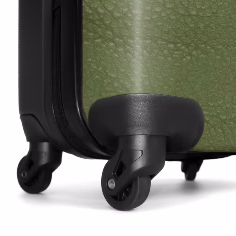 Koffer - Lederen look apple groen — 6