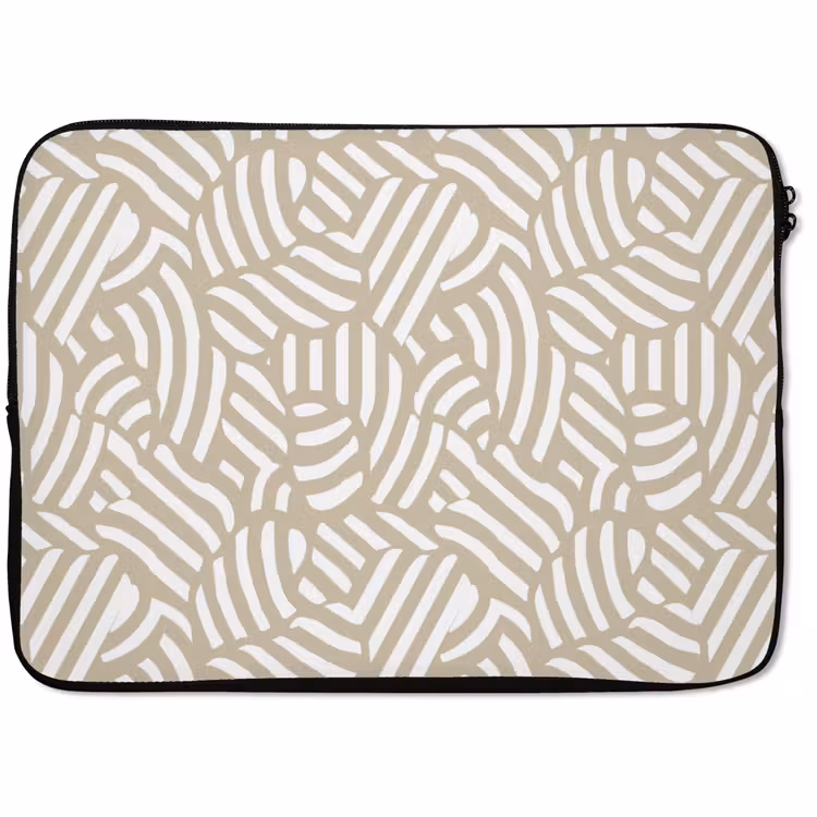Laptophoes - Abstract - Modern - Beige — 1