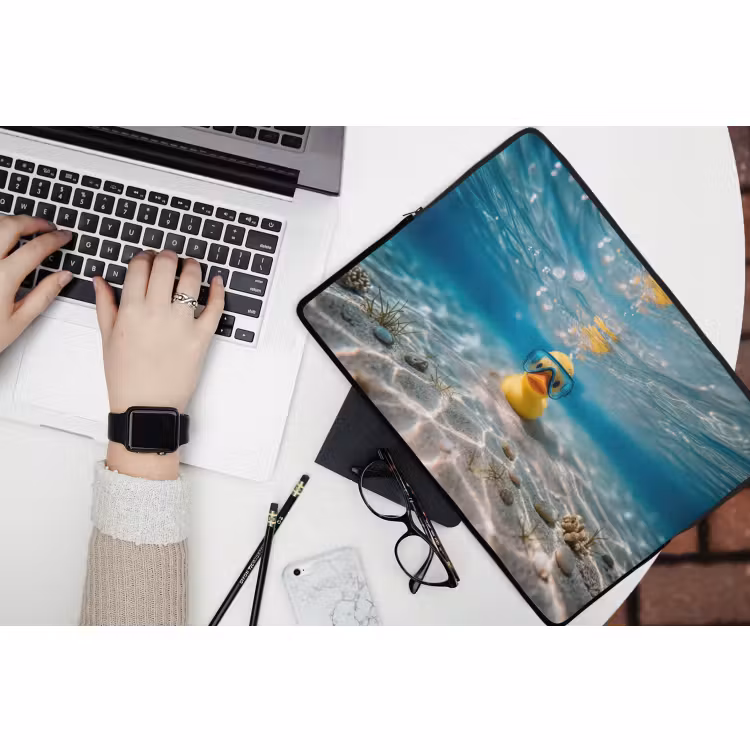 Laptophoes - Duikbril - Eend - Water — 3