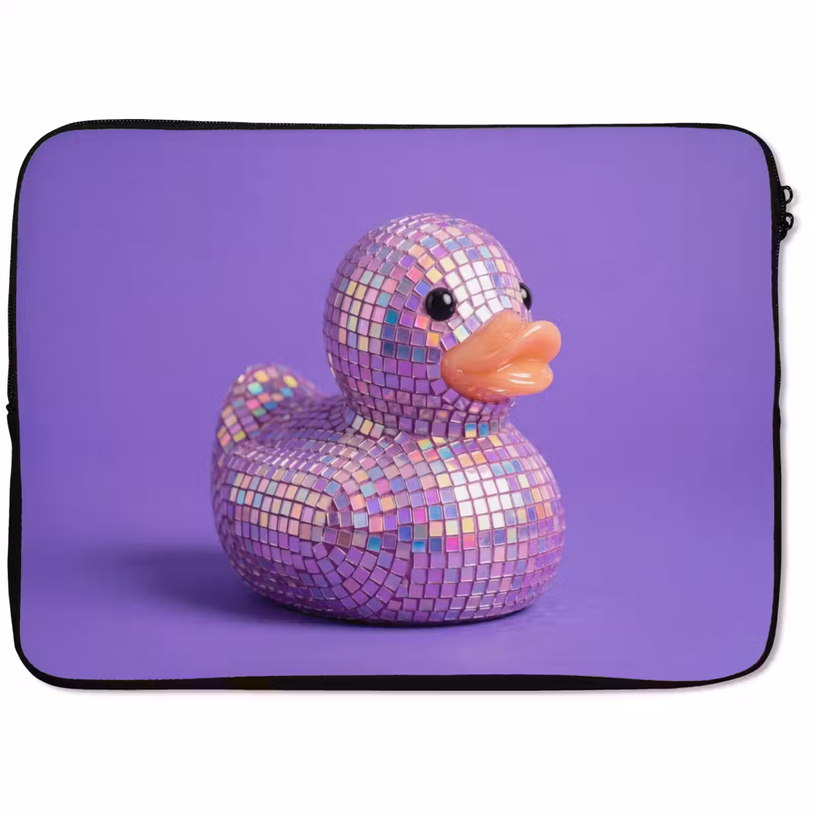 Laptophoes - Disco - Eend - Paars — 1