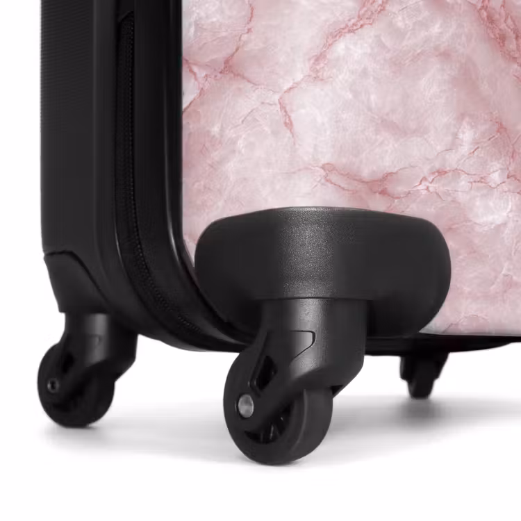 Koffer - Roze - Kwartsmarmer - Aders — 6