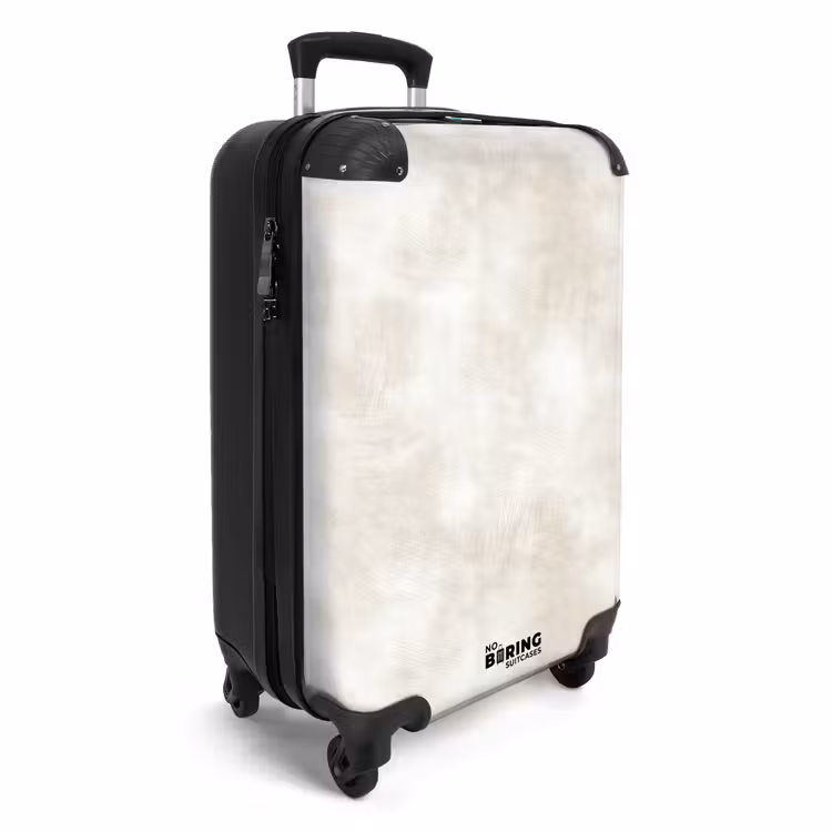 Koffer - Subtiel - Structuur - Beige — 4