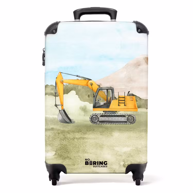 Koffer - Graafmachine in de natuur — 1