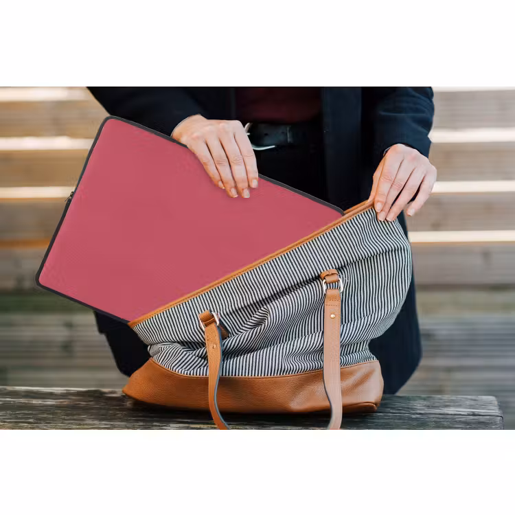 Laptophoes - Bold - Berry - Rood — 4
