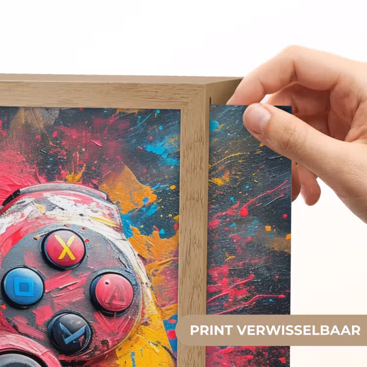 Lightbox - Wandlamp - Graffiti - Gaming - Controller - Verf — 5