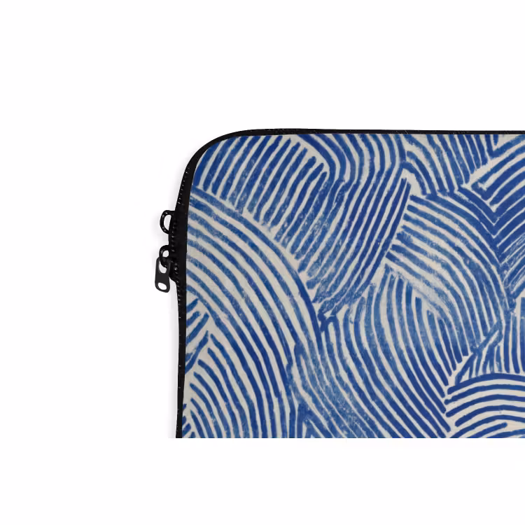 Laptophoes - Modern - Abstract - Blauw — 6