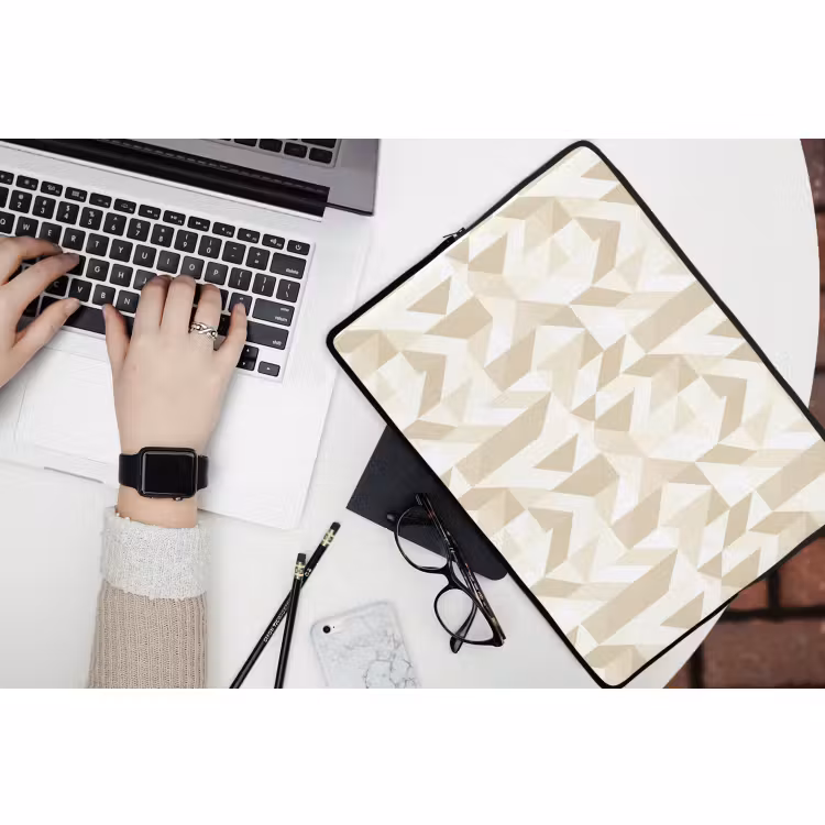 Laptophoes - Modern - Abstract - Beige — 3