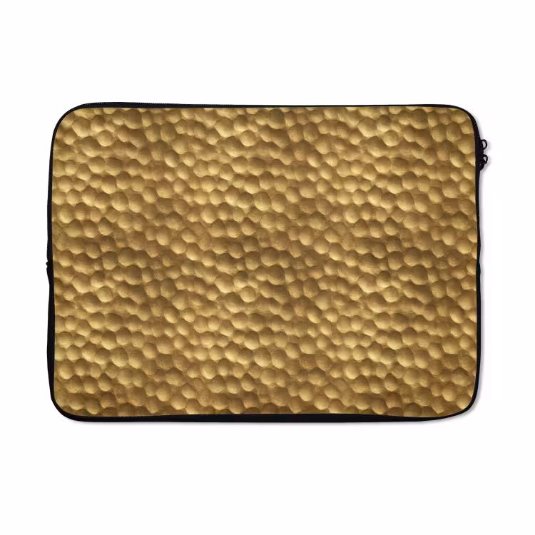 Laptophoes - Metaal - Dynamisch - Goud — 5