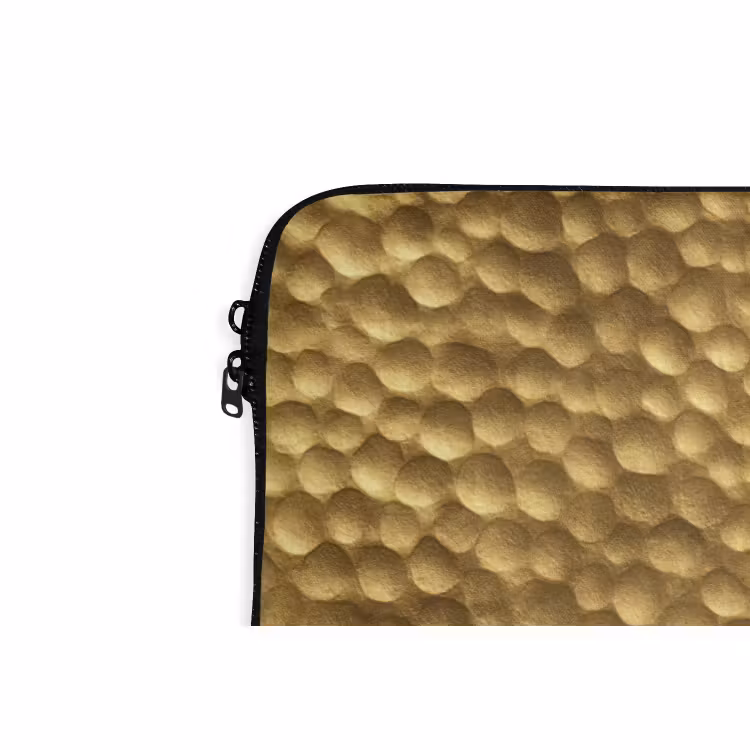 Laptophoes - Metaal - Dynamisch - Goud — 6