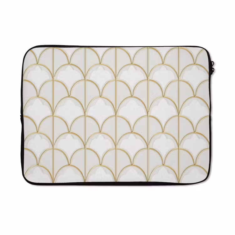 Laptophoes - Mozaïek - Bogen - Goud — 5